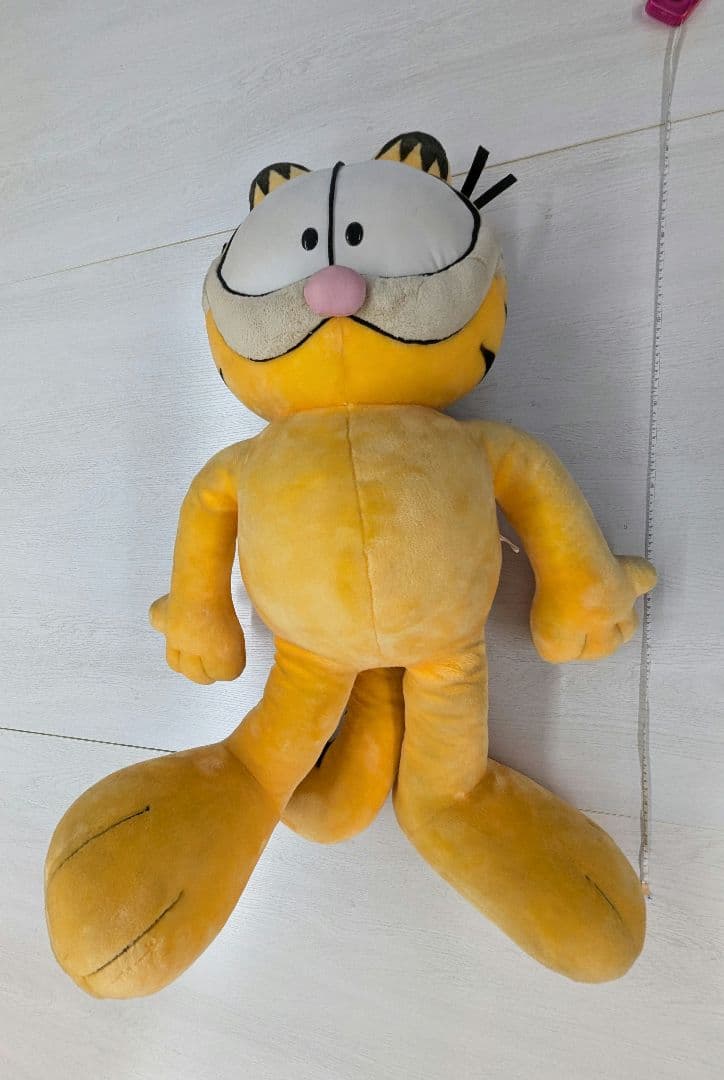 【ガーフィールド】特大特注 ぬいぐるみ(非売品) 約(高95 & 3.5kg)