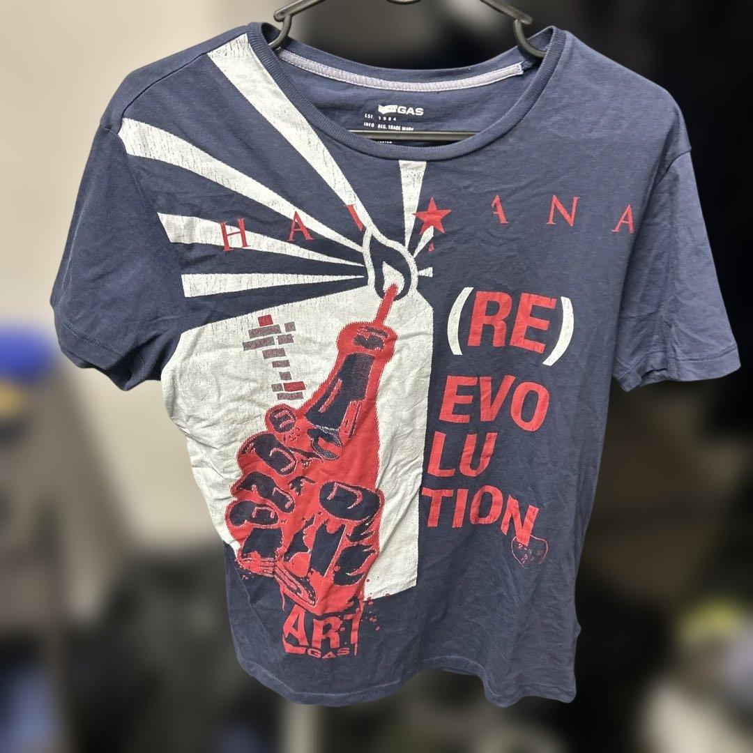 B'z 稲葉さん着用 GAS Tシャツ HINOTORI M 美品