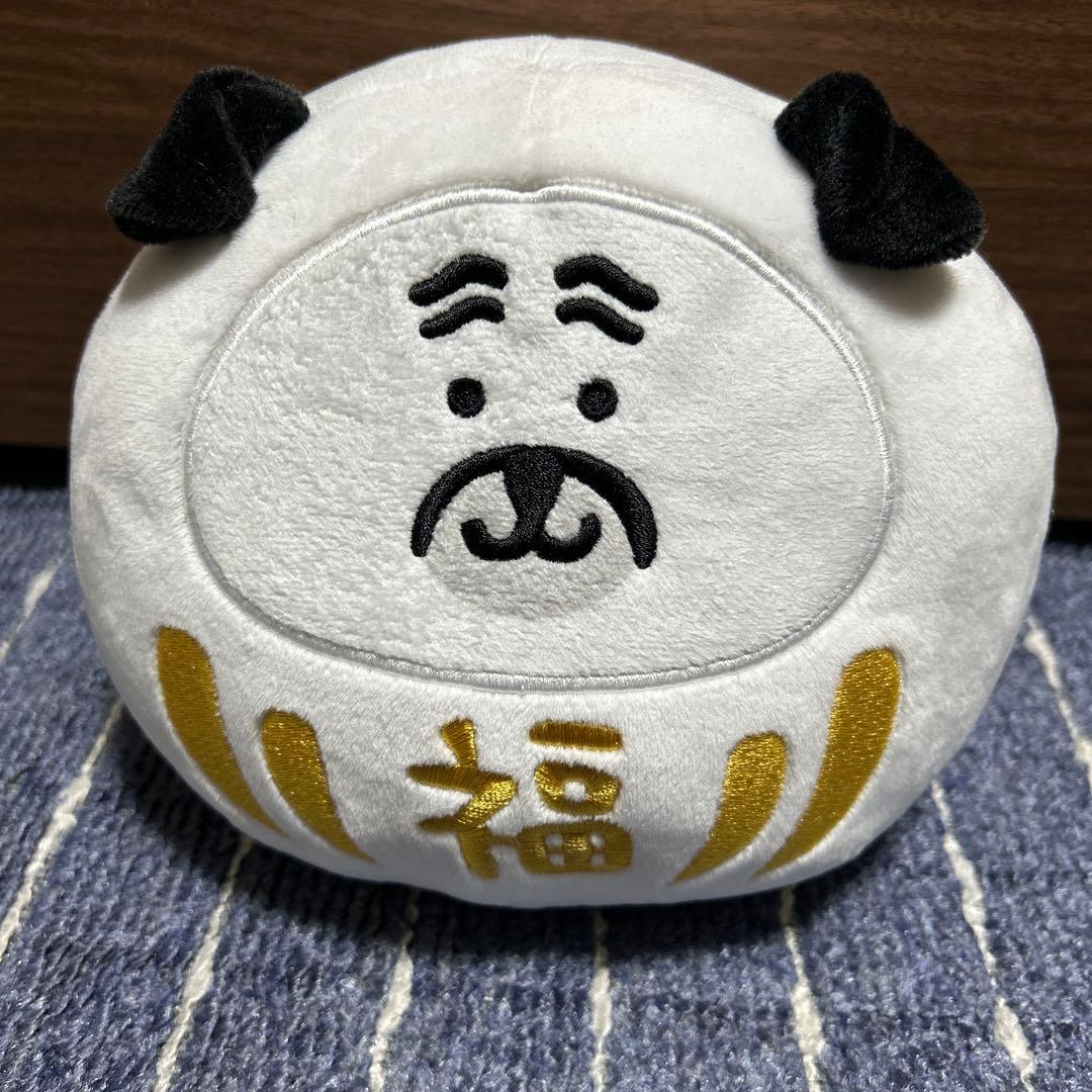 自分ツッコミくま　ナガノ　パグ　だるま