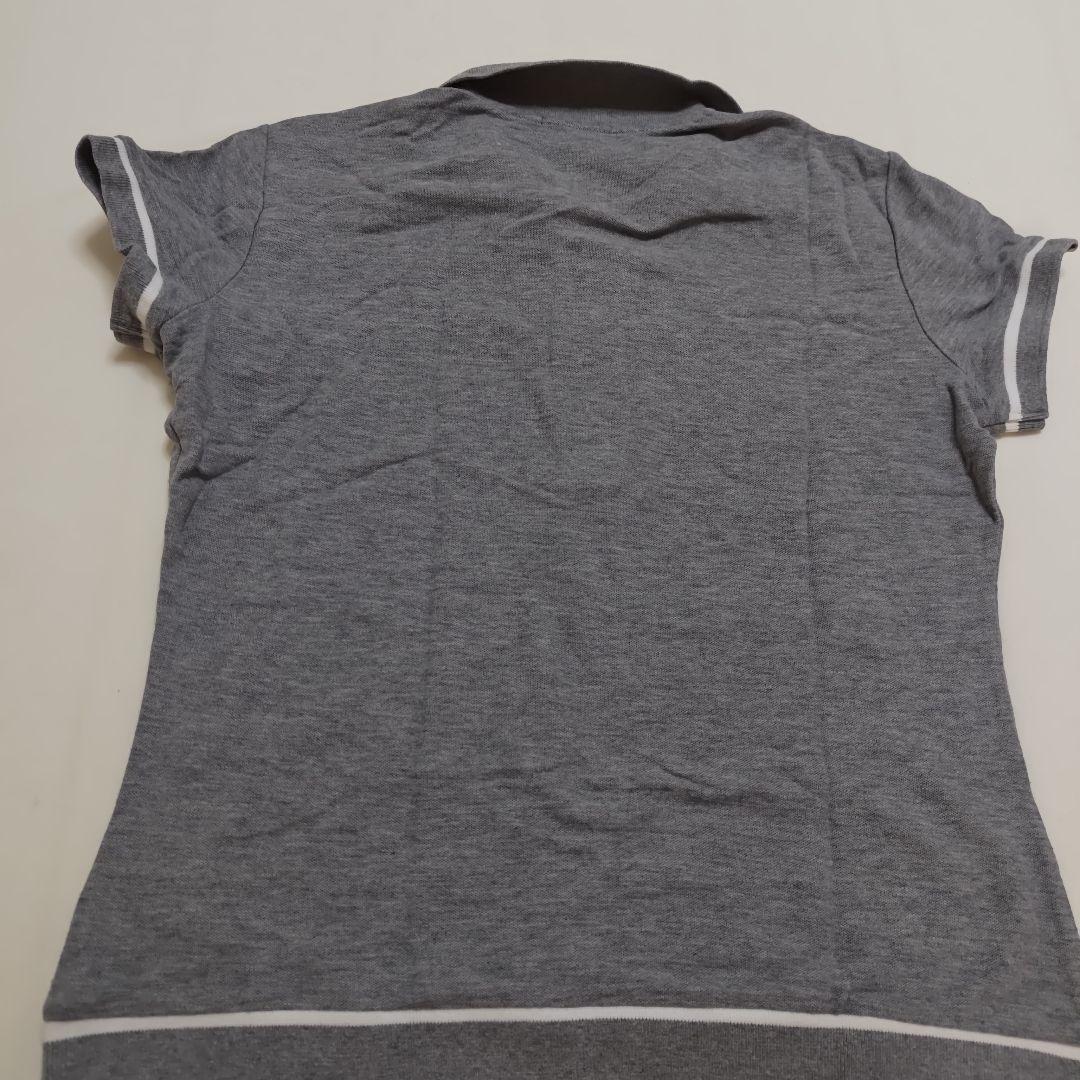 MONCLER グレー ポロシャツ S