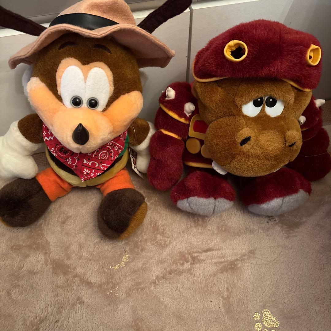 スペースワールド　ハリーザキッド　グランキぬいぐるみ