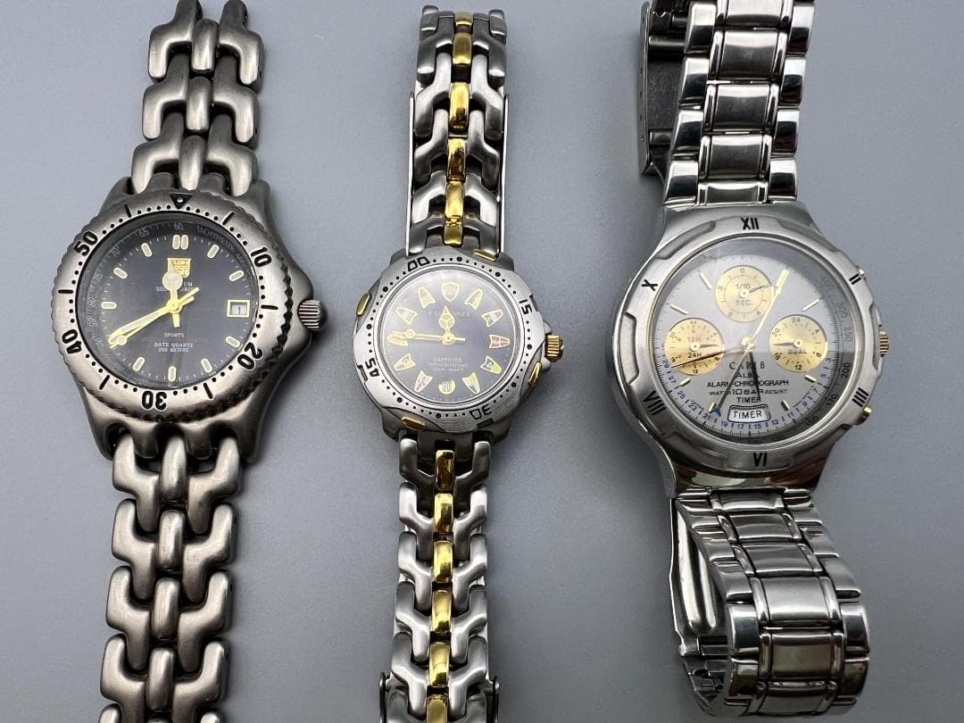 エルジン ELGIN　ピエールギオネ　アルバ　カリブ　メンズ　クォーツ　3本