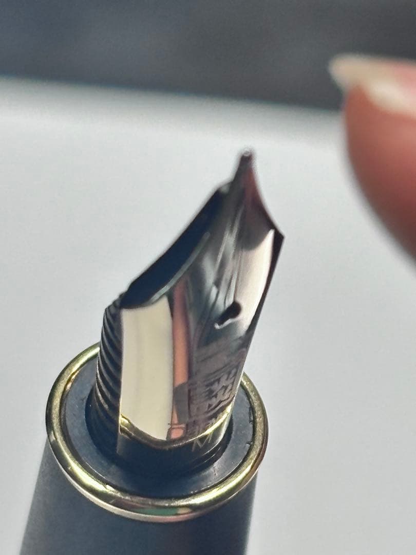 プラチナ万年筆ワーグナーコラボ限定プレジデントモデルペン先18k中字（M）