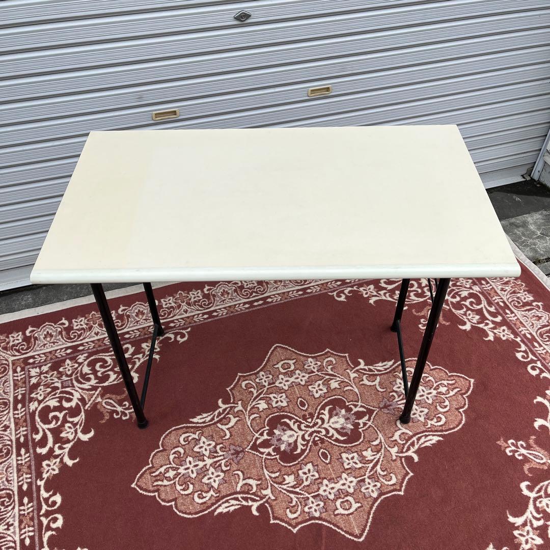 ビンテージ古家具◾️ 折り畳み式 フォールディングテーブル / 作業机