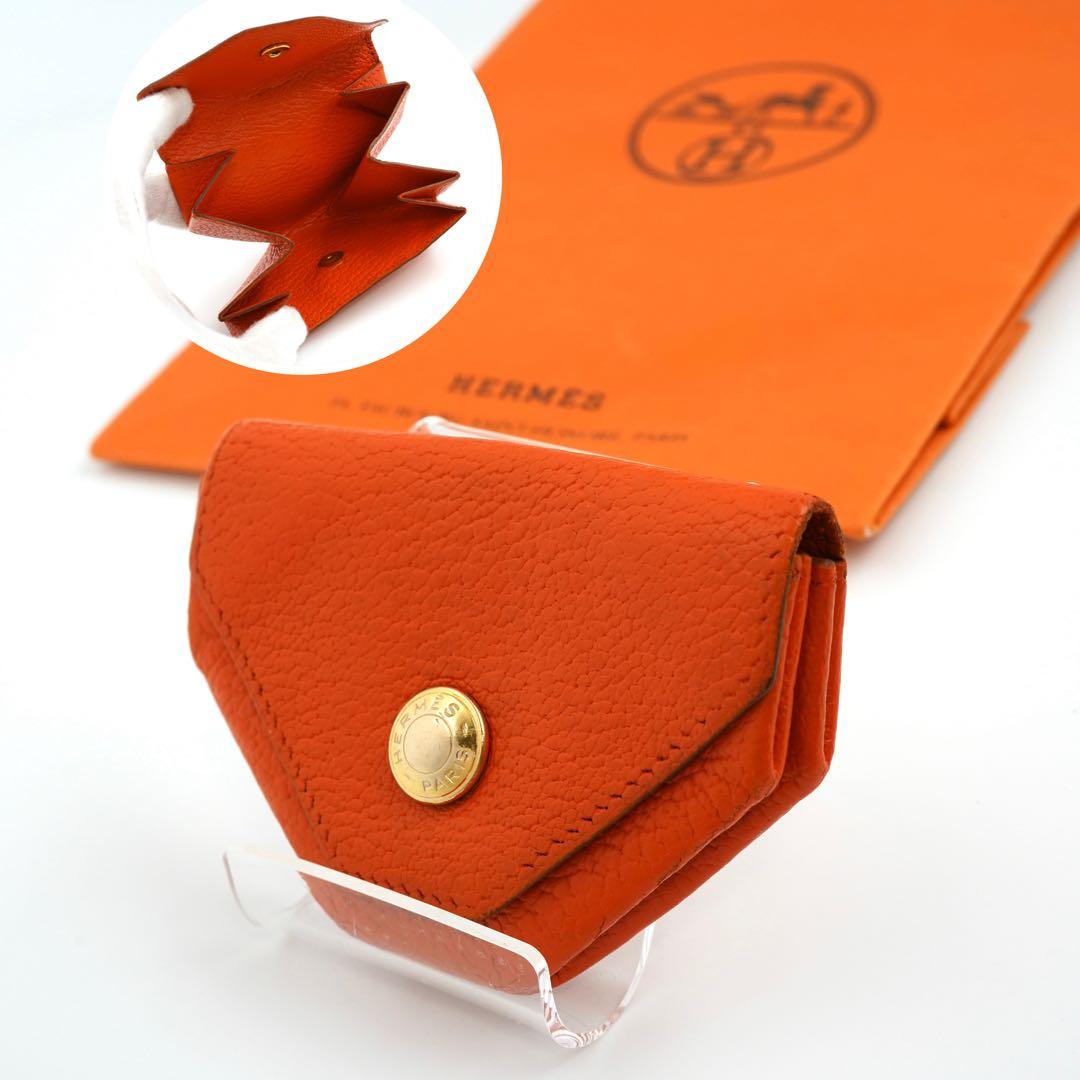 ✨極美品✨　HERMES ケース　小銭入れ　ル・ヴァンキャトル　刻印
