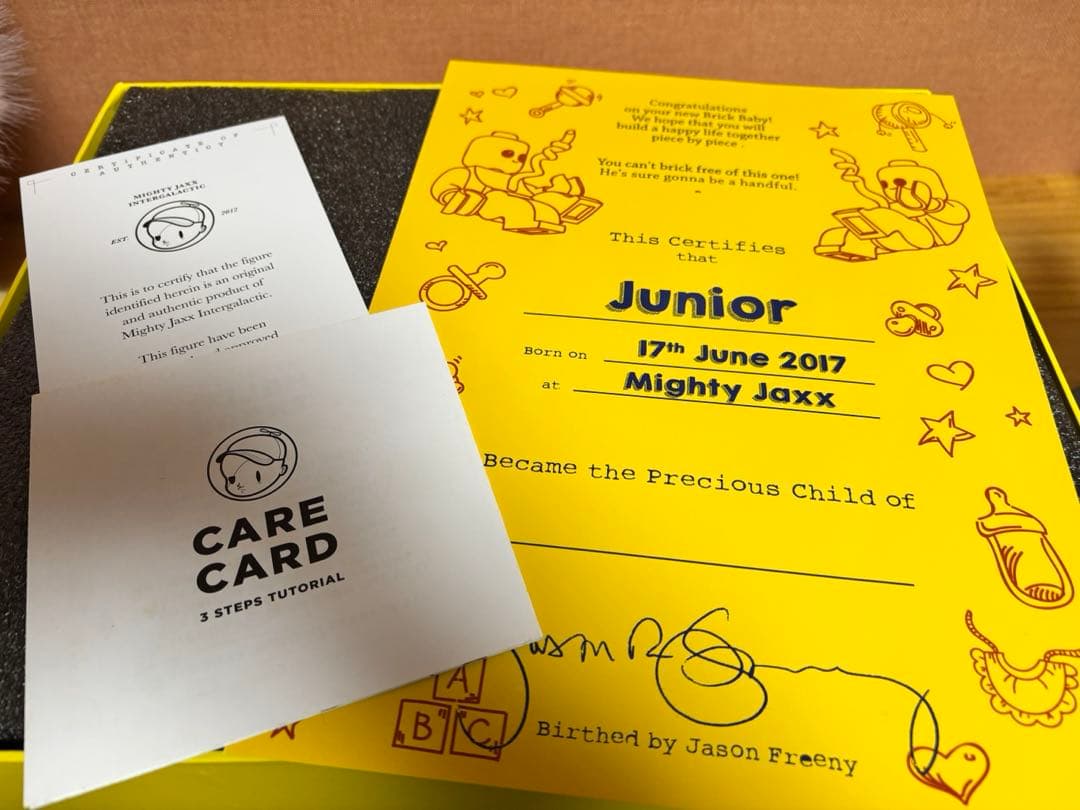 MightyJaxx JasonFreeny BrickBabyJunior限定
