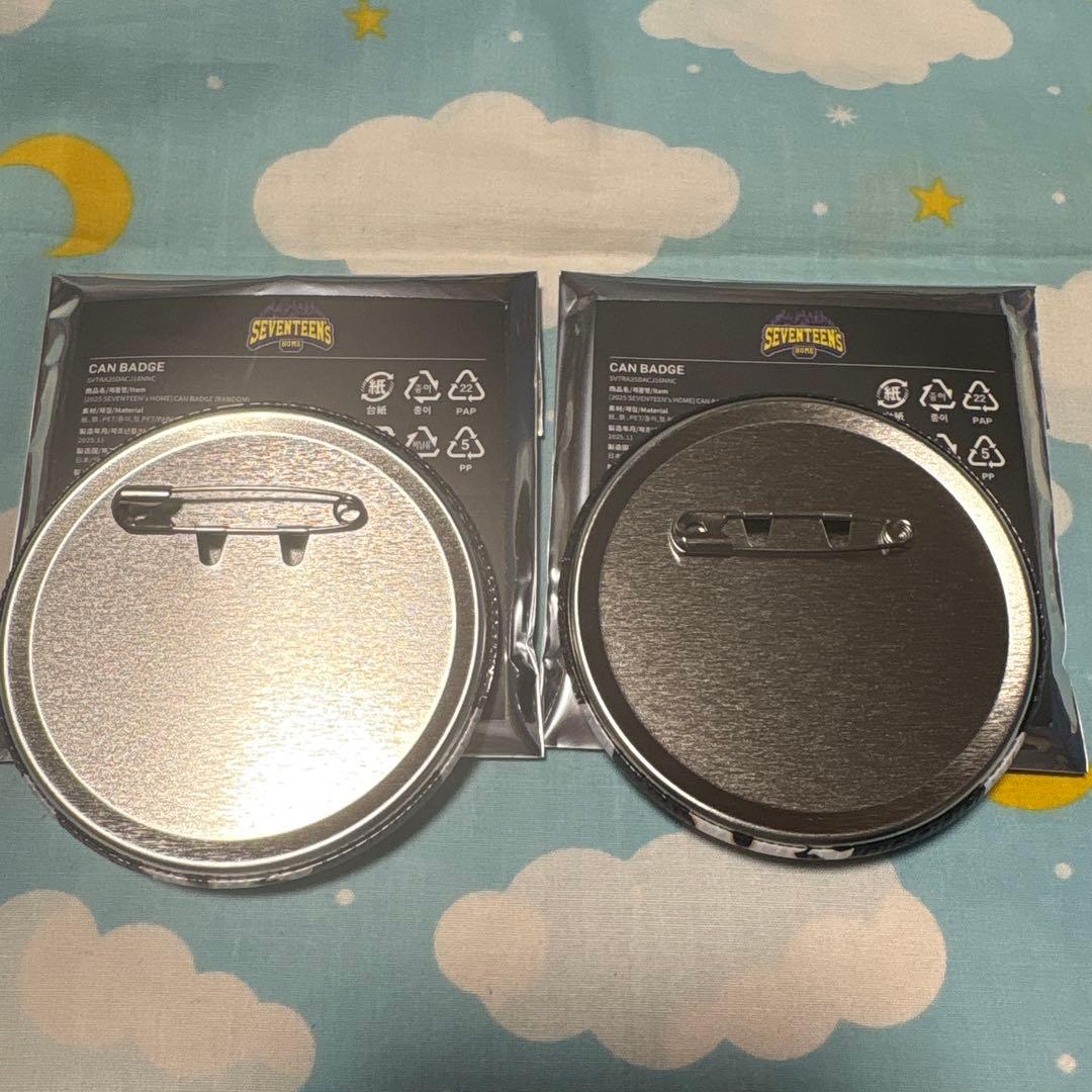 SEVENTEEN ウォヌ WONWOO 缶バッジ 2個セット