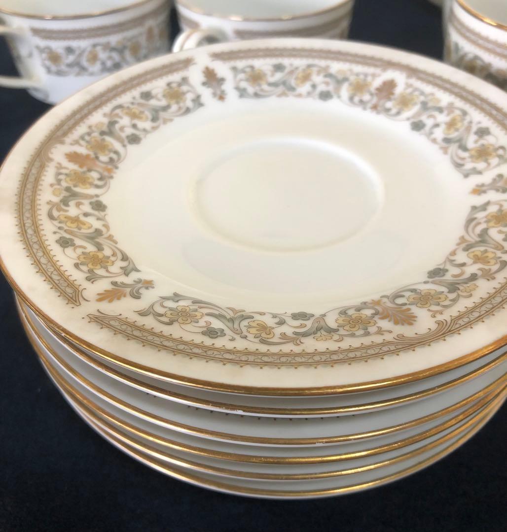 割引❗️《R》Noritake GOLDGRACE ティーセット　250807F5