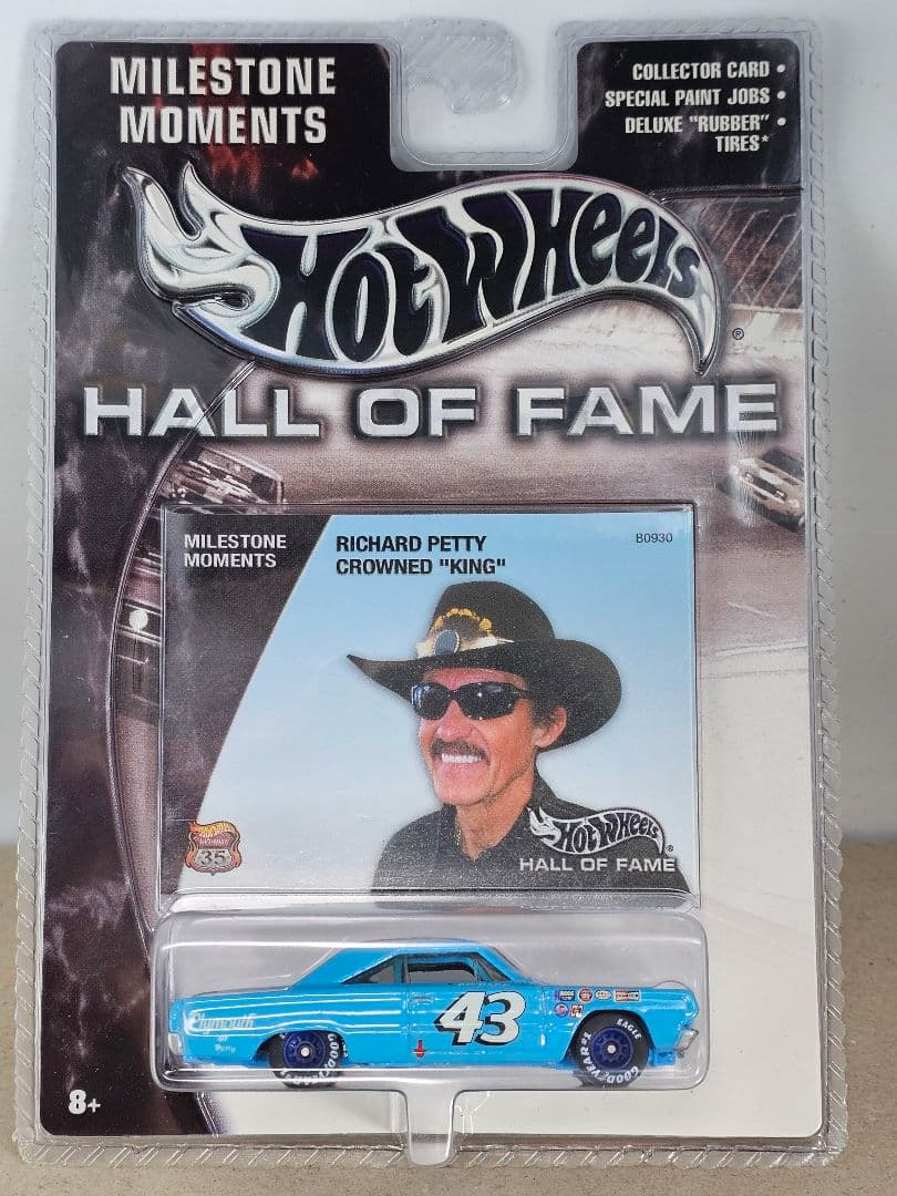 ホットウィール、HALL OF FAME リチャードペティ、'67 プリマス