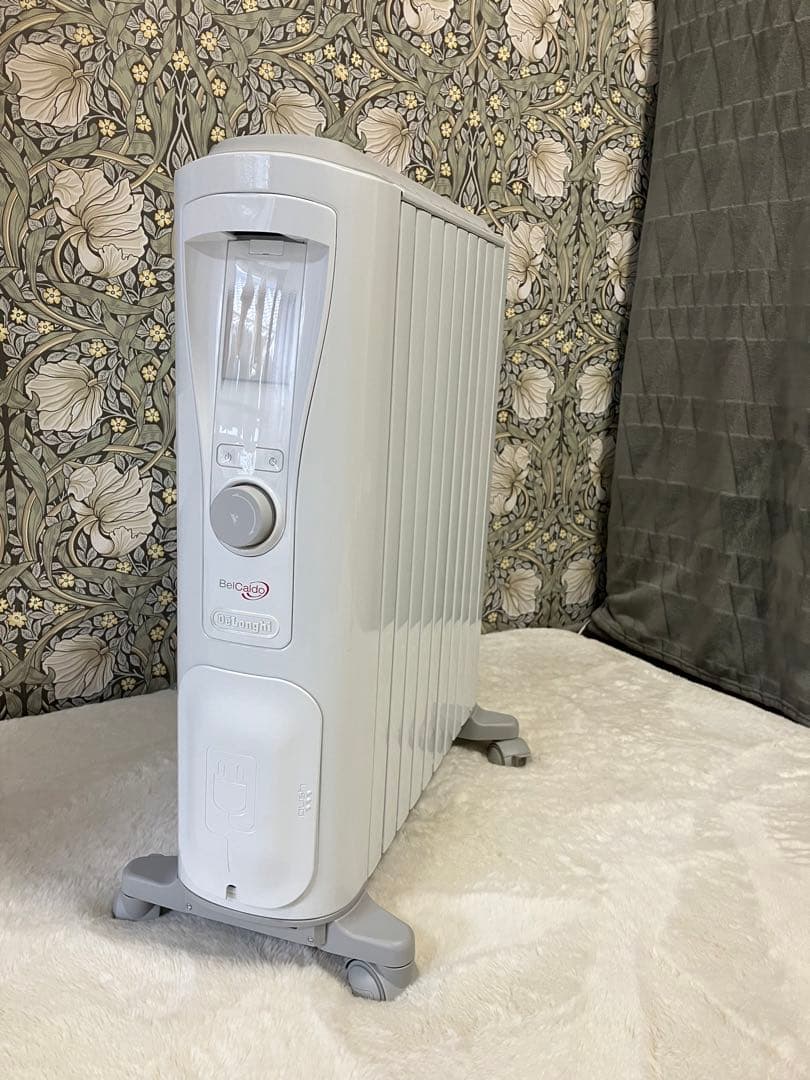 花粉対策にも DeLonghi RHJ75V0915-GY オイルヒーター