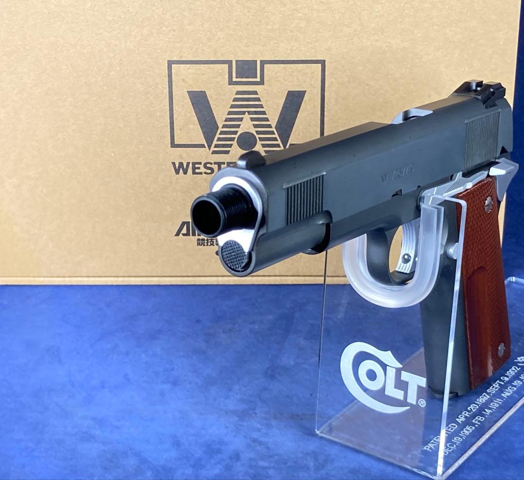 ウエスタンアームズ　スネークマッチ1911 ガスブローバック　美品　メタルギア