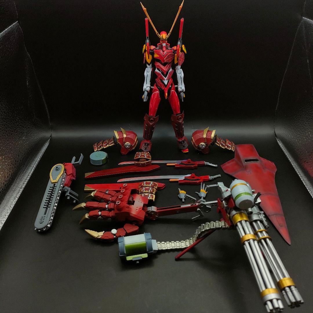 エヴァンゲリオン　弐号機 RG　和武装　アスカ　【全塗装完成】