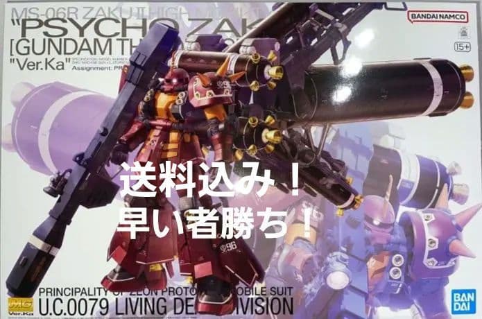 MG 1/100 高機動型ザク“サイコ・ザク” Ver.Ka 新品未使用未組立