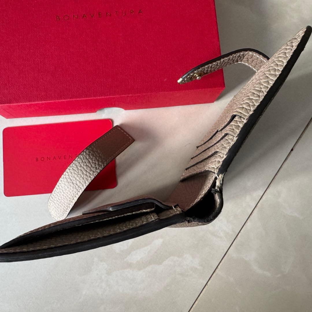 BONAVENTURA 二つ折り財布 ボナベンチュラ　エトープ シュリンクレザー