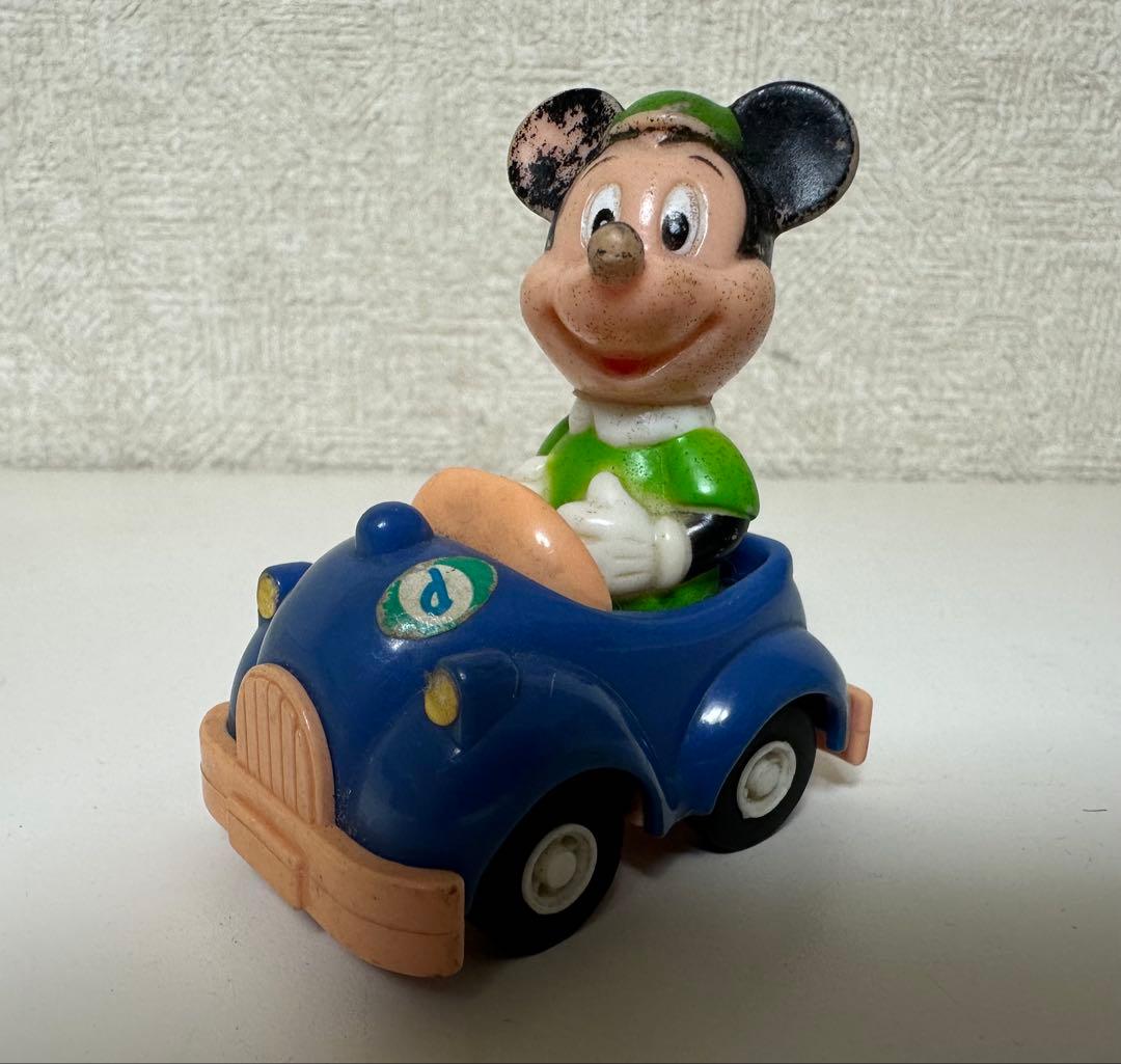 激レア ビンテージ レトロ TOMY トミー ミッキー ミニカー トイカー