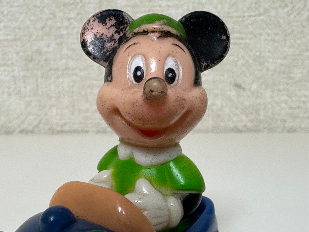 激レア ビンテージ レトロ TOMY トミー ミッキー ミニカー トイカー