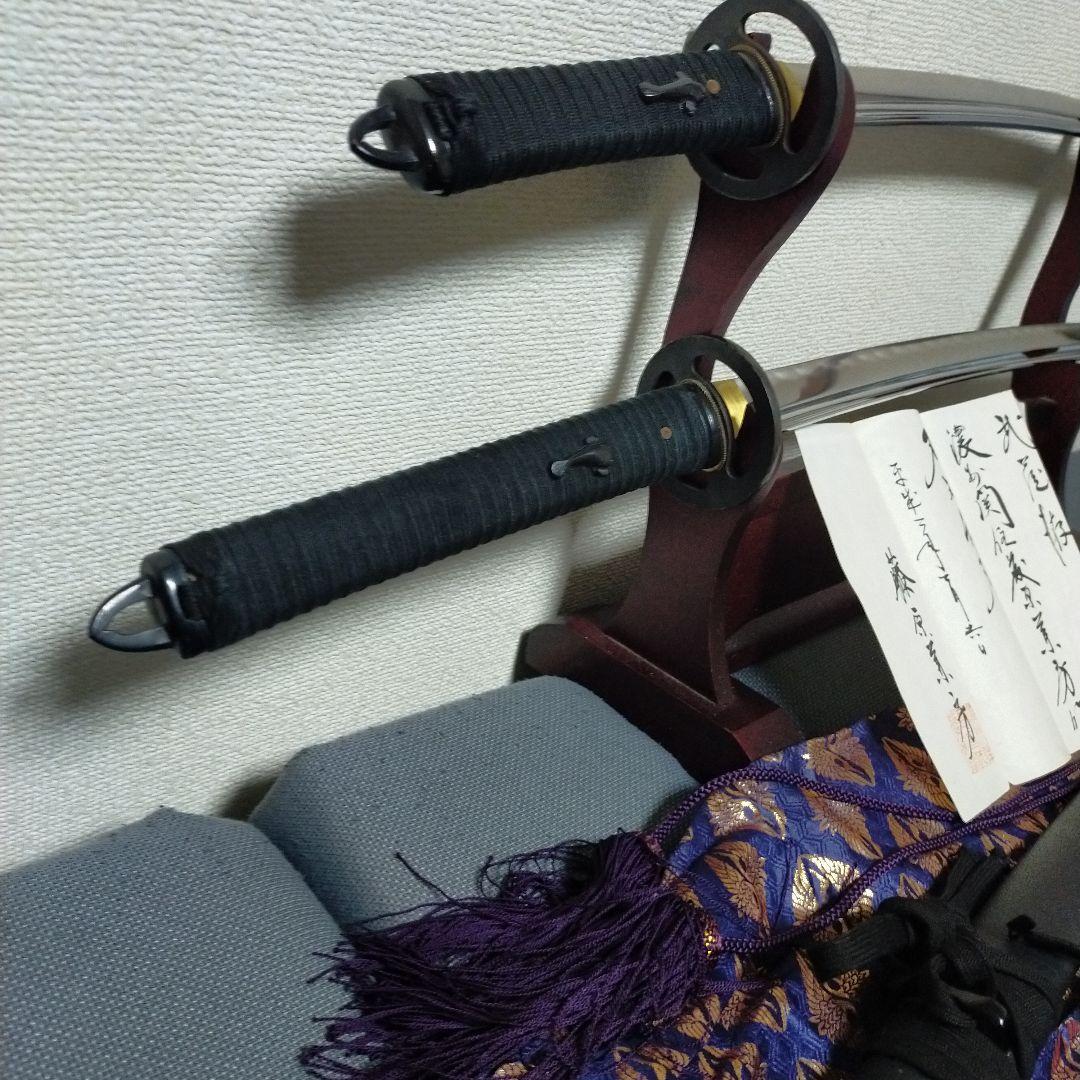 居合刀　模造刀　武蔵拵　藤原兼房 宮本武蔵　日本刀　刀剣　鉄鍔　刀袋