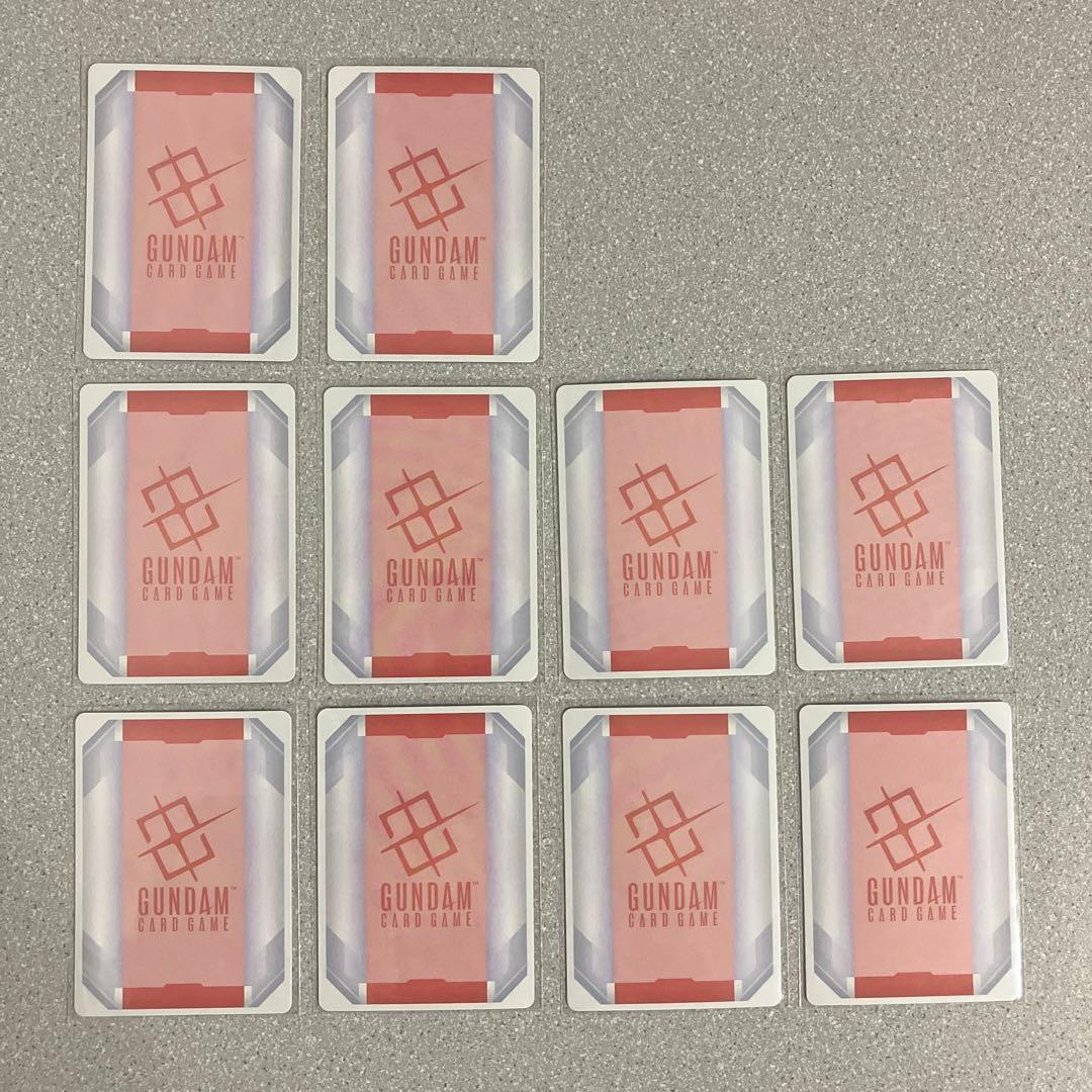 ☆リソース☆プロモ☆10枚セット☆未使用☆ガンダムカードゲーム☆