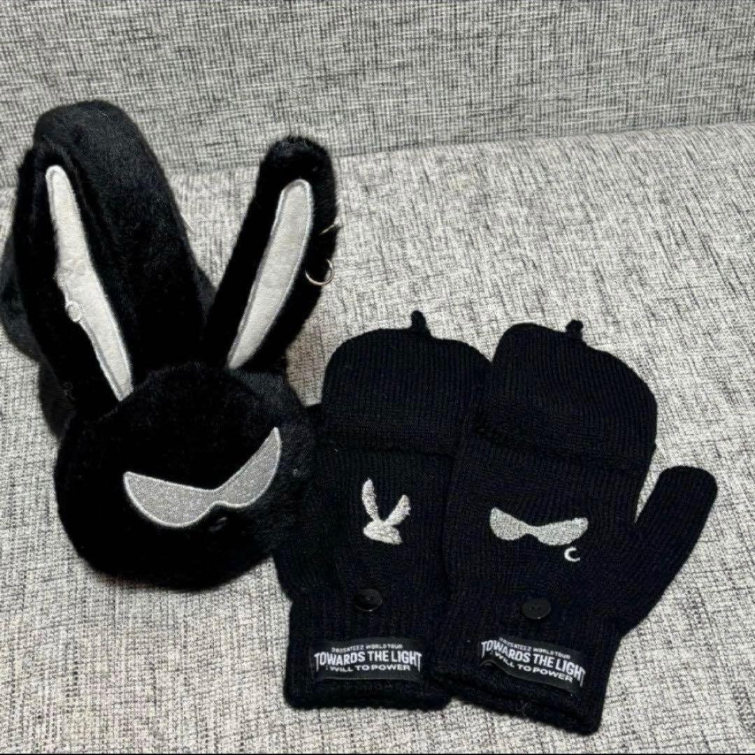 ATEEZ ヨーロッパ 限定 MD MITO イヤーマフ 耳あて 手袋セット