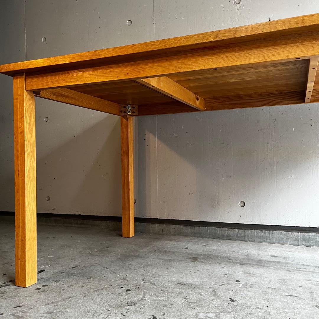 Sally★無印 無垢材ダイニングテーブル・オーク材・幅１４０ｃｍ