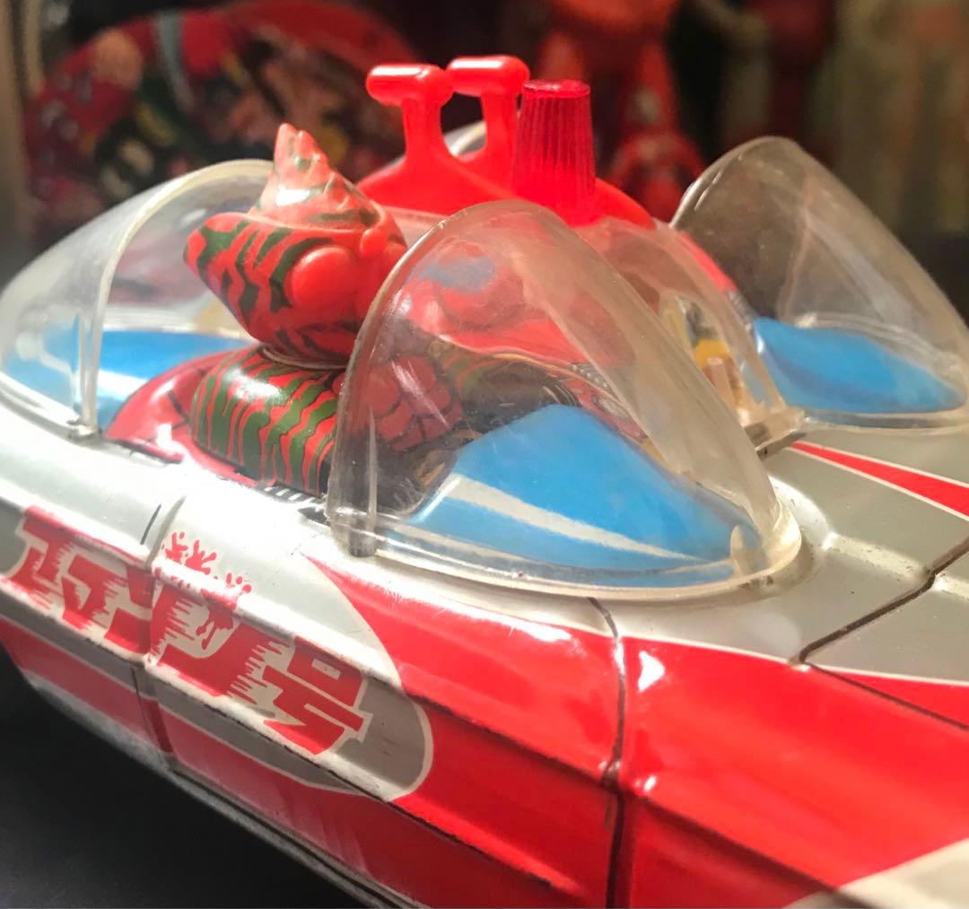 仮面ライダーアマゾン　当時物ブリキ　アマゾン号