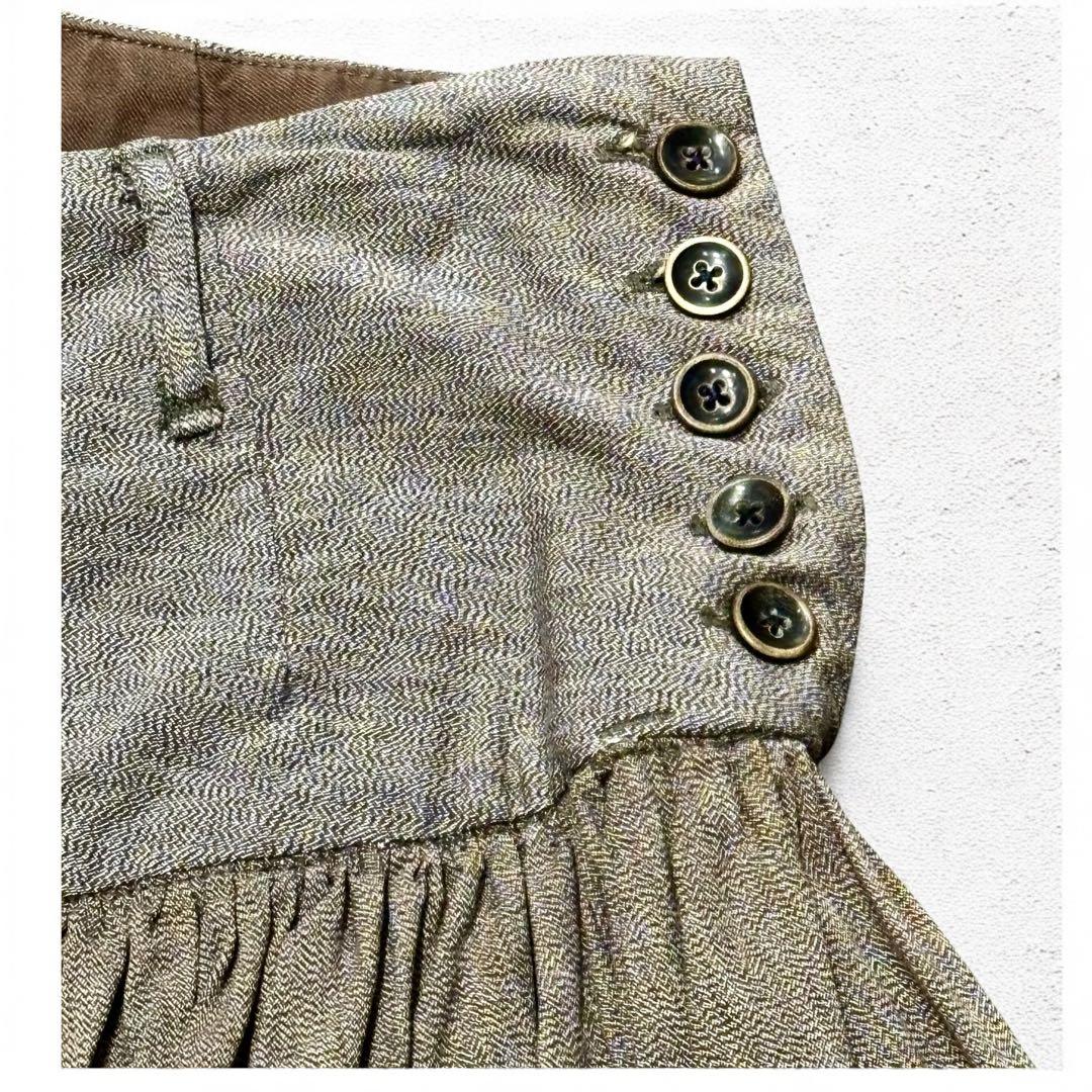 美品　KAPITAL キャピタル　アミッシュパンツ　ガウチョパンツ