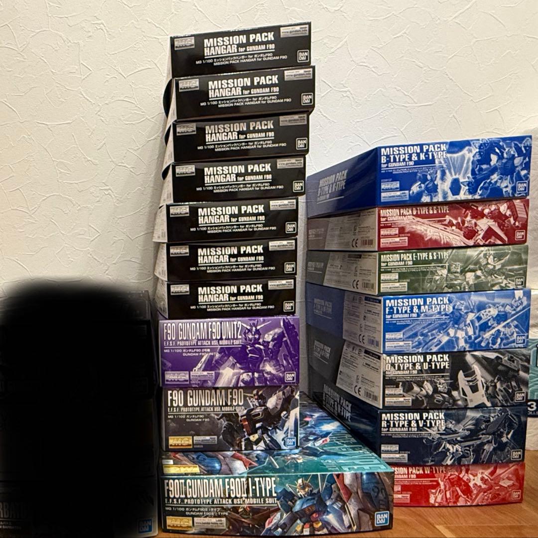 MG ガンダム F90 17点セット