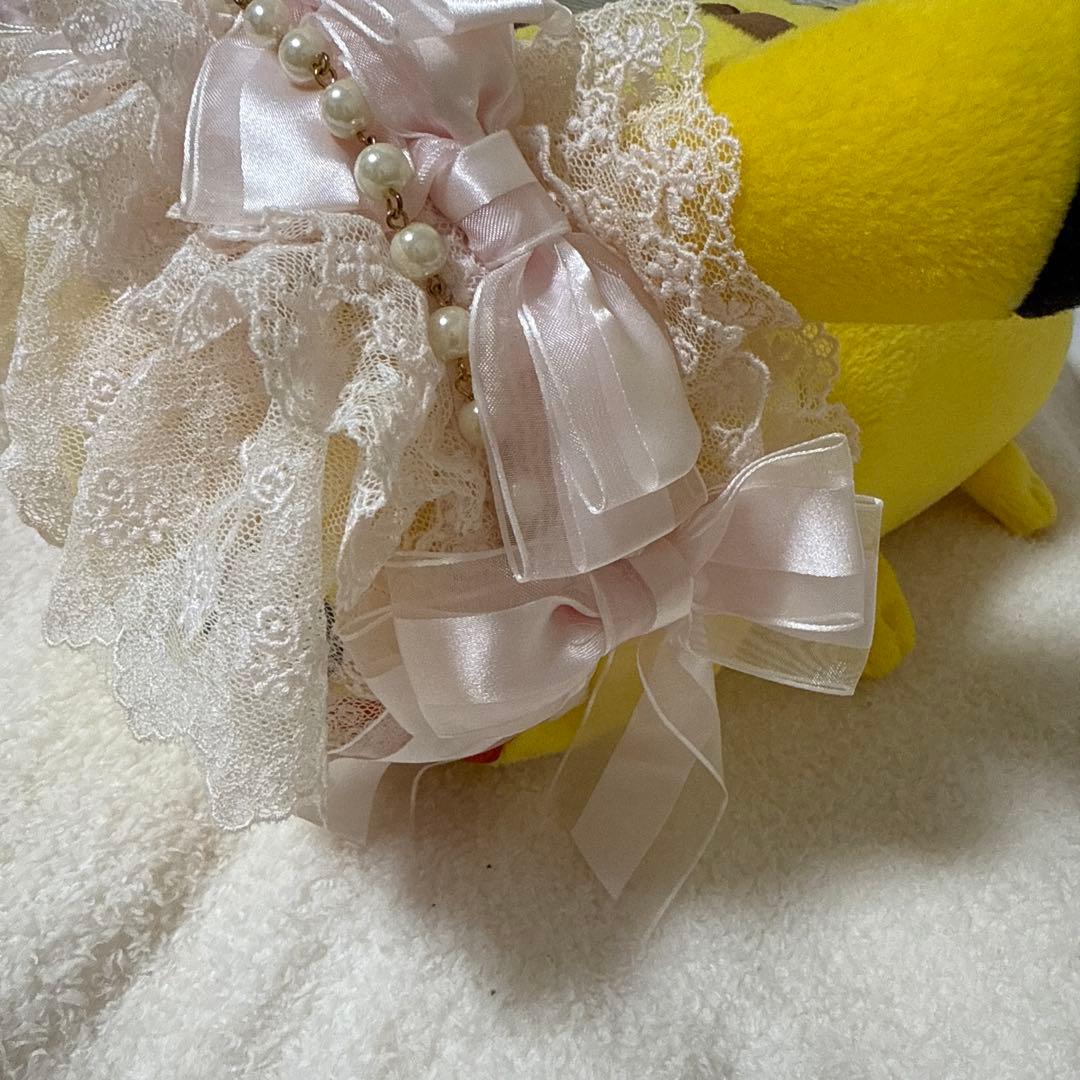 へドレ風 カチューシャ ピンク