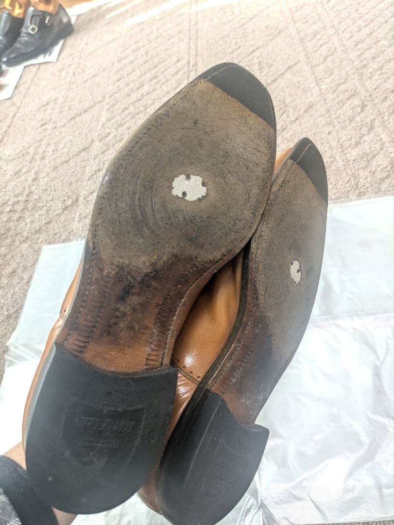 【激安3足まとめ売り】Crockett&Jones×2足/スコッチグレインx1足