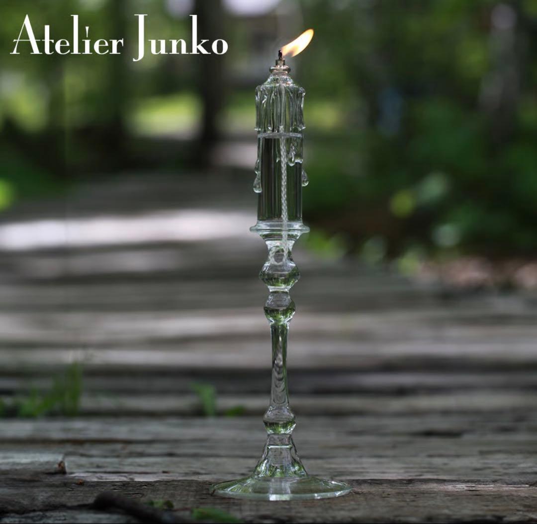新品未使用⭐︎アトリエジュンコ グラスオイルランプ グラススタンド