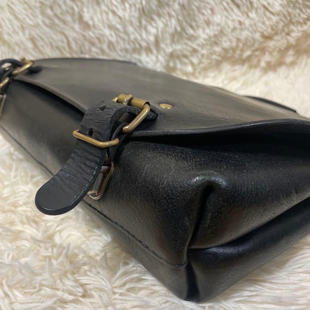 【希少】HERZ ヘルツ ナレッジバッグ　ビジネスバッグ　オールレザー