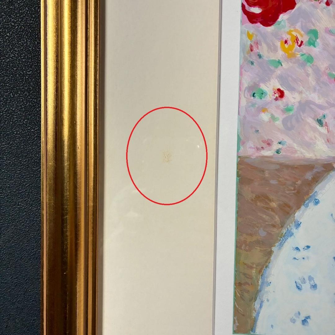 美品 レスリー・セイヤー「サンフランシスコ」シルクスクリーン 大作 直筆サイン入