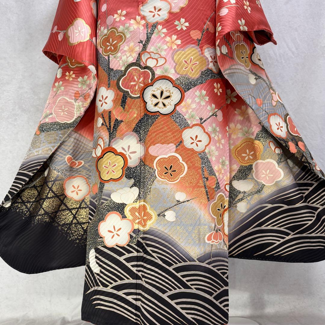 振袖フルセット　正絹　❤︎可愛い❤︎　155〜165　ピンク