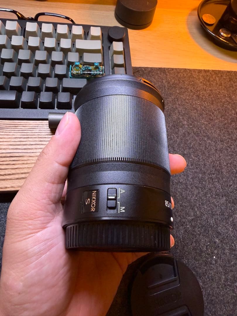 HARUKA様　Nikon 85mm F1.8 S レンズ　(美品)