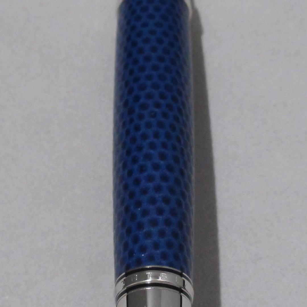 モンブラン ボールペン ボエム シャークスキン ブルー