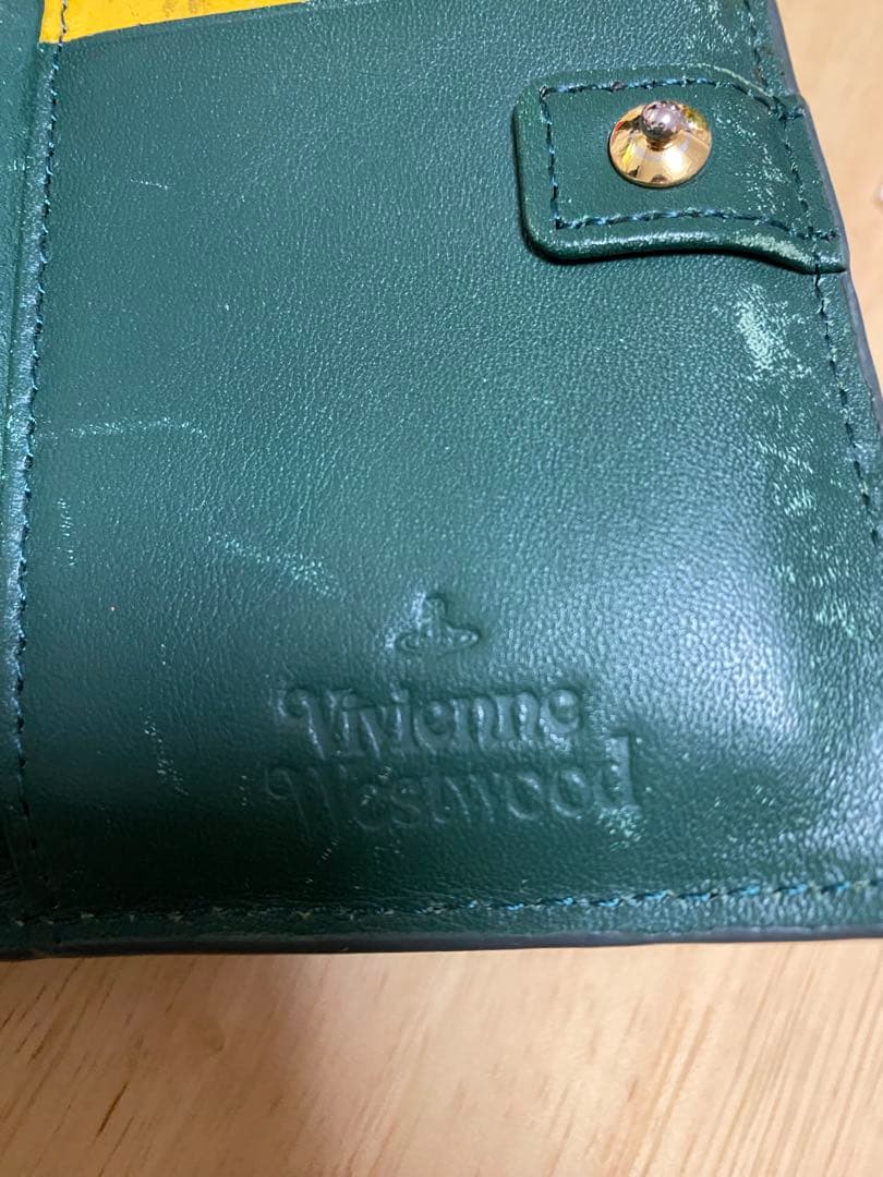 ヴィヴィアンウエストウッド　クリーピーベア　二つ折り財布　ウォレット　熊