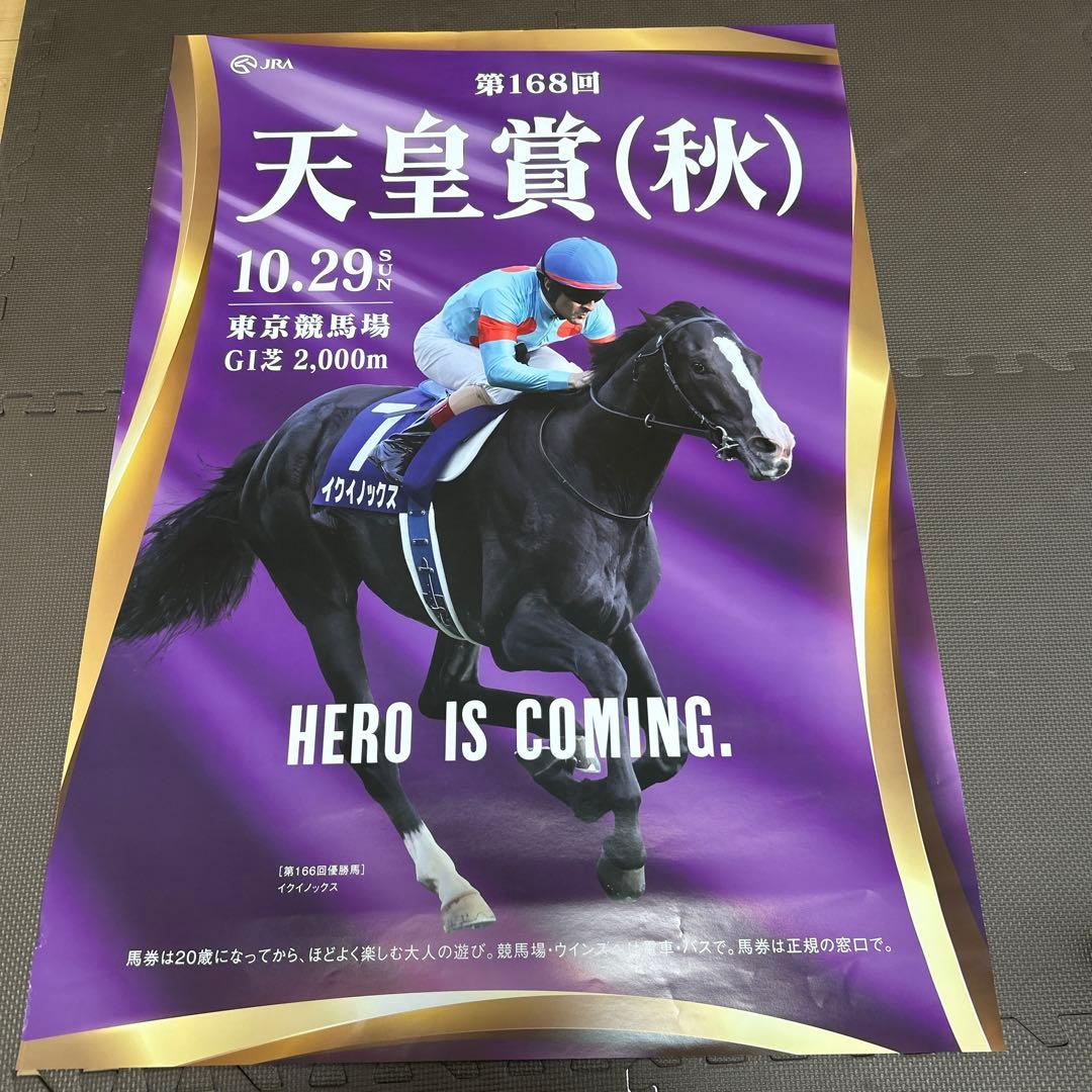 イクイノックス　ポスター　第166回天皇賞秋
