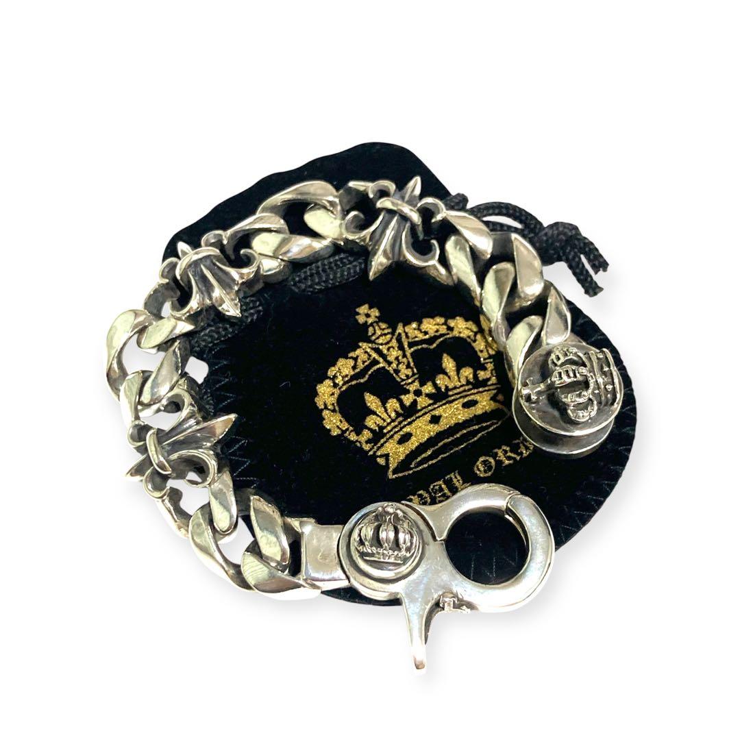 Order ブレスレット　ロイヤルオーダー　シルバー925 【研磨済】