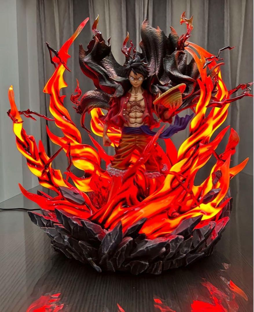 ワンピース ルフィ【覇王色覇気】 ガレージキット フィギュア POP1/8サイズ