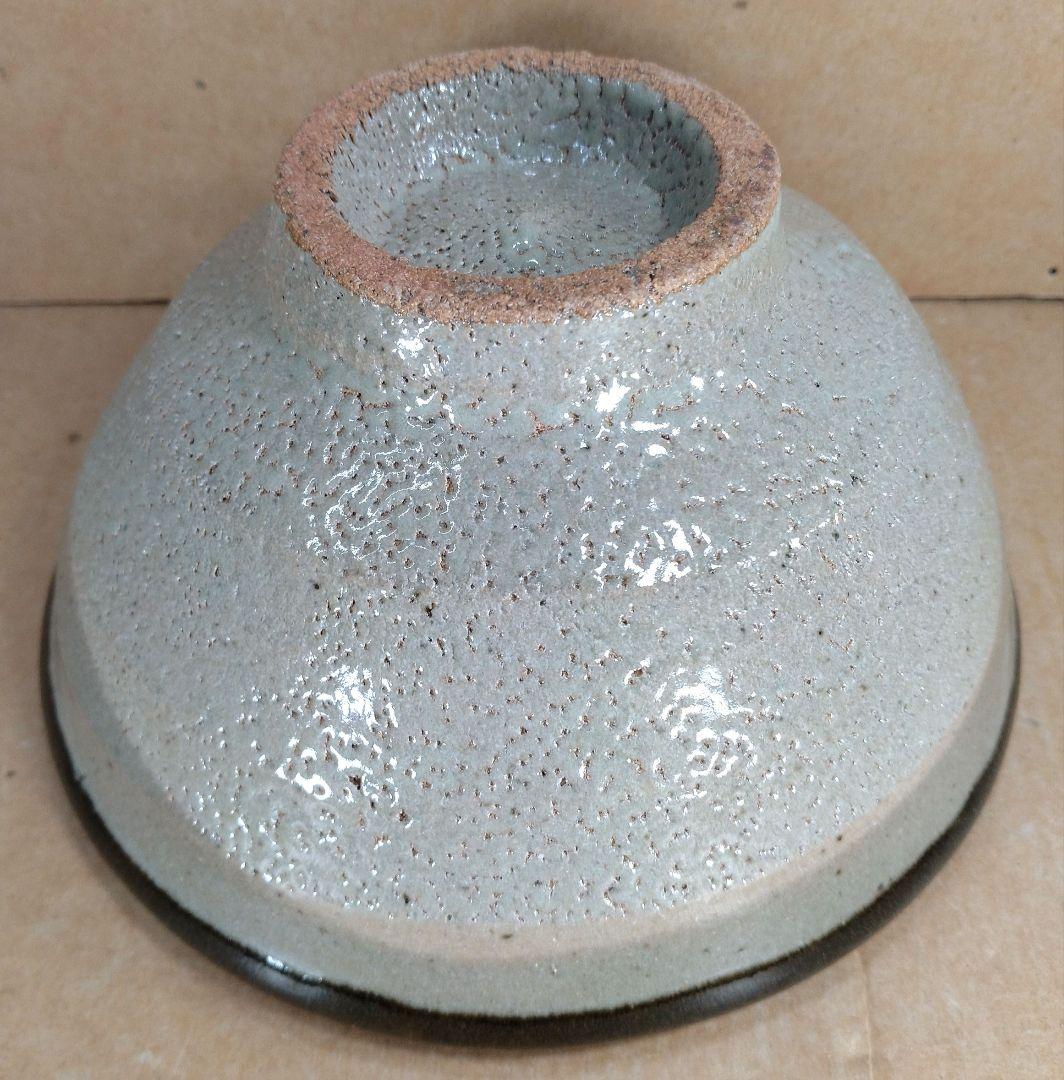 【本物保証】濱田庄司(浜田庄司) 縁黒茶碗 共箱 益子焼 人間国宝 未使用