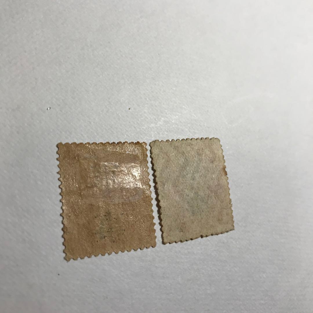 12540 大正毛紙軍事切手 3SN 2枚セット