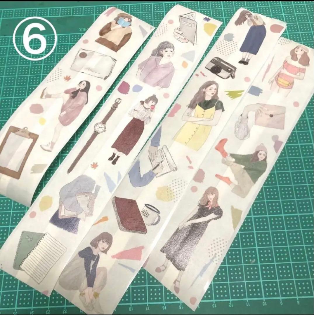 台湾マスキングテープ  オシャレ女子⑥BON BON STICKERSさん