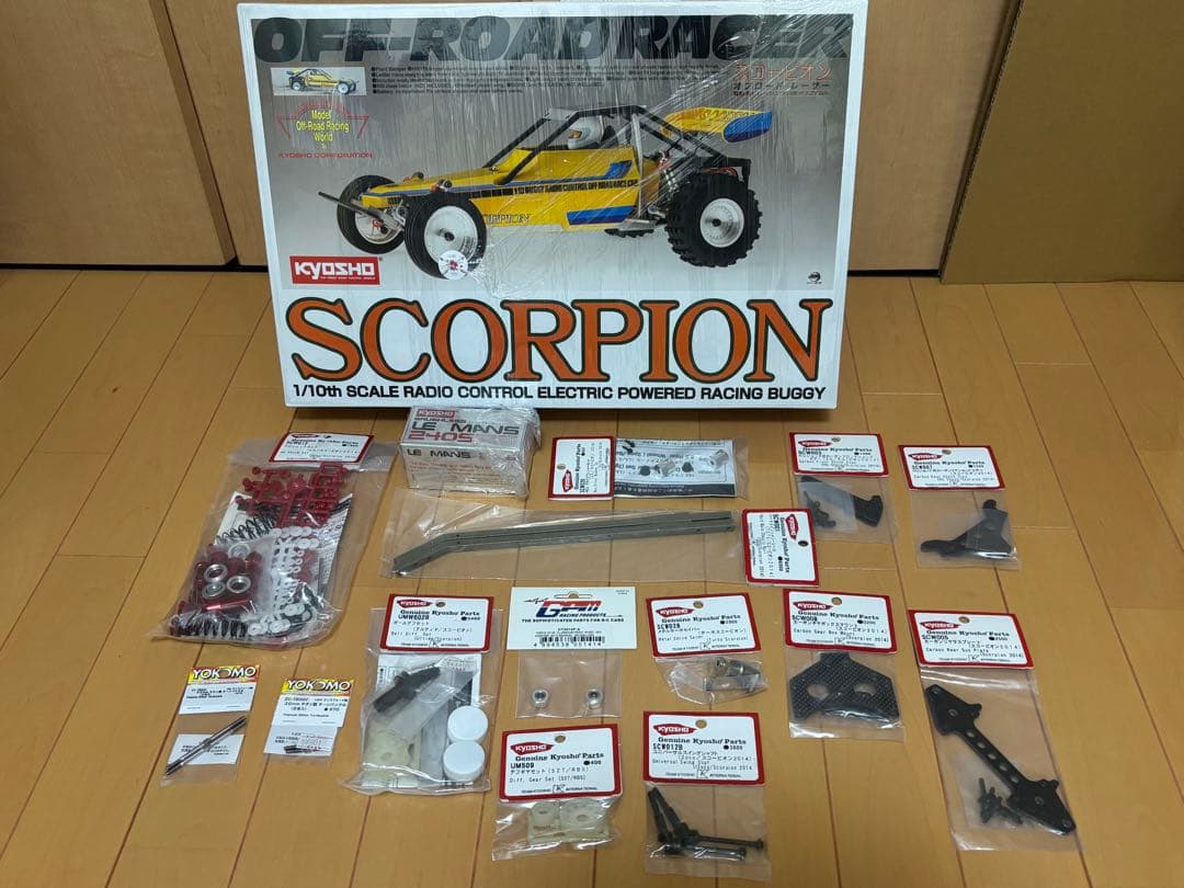 京商 1/10スコーピオン 2014オフロードRcカー【未開封】豊富なパーツ付き
