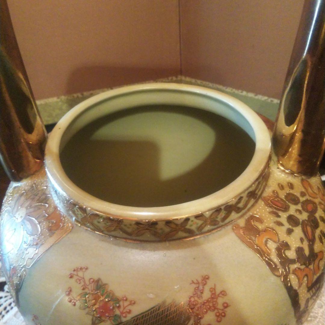 超巨大 薩摩焼 やかん？急須？ 置物 飾り 水入ります レア 珍品