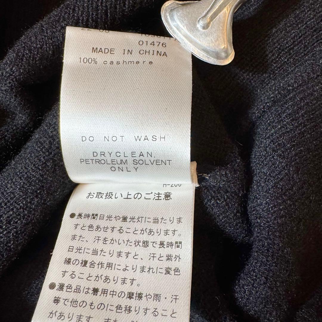 のんたろう様未使用級 パーリーゲイツ カシミヤ100% ニット セーター ロゴ刺