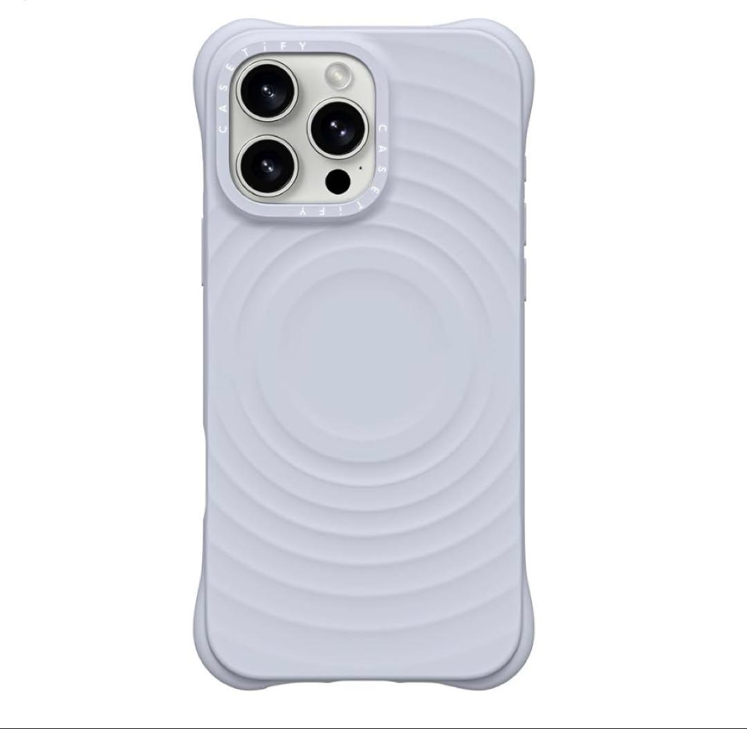 CASETiFY iPhone 16 Pro Max リップルシリコンケース
