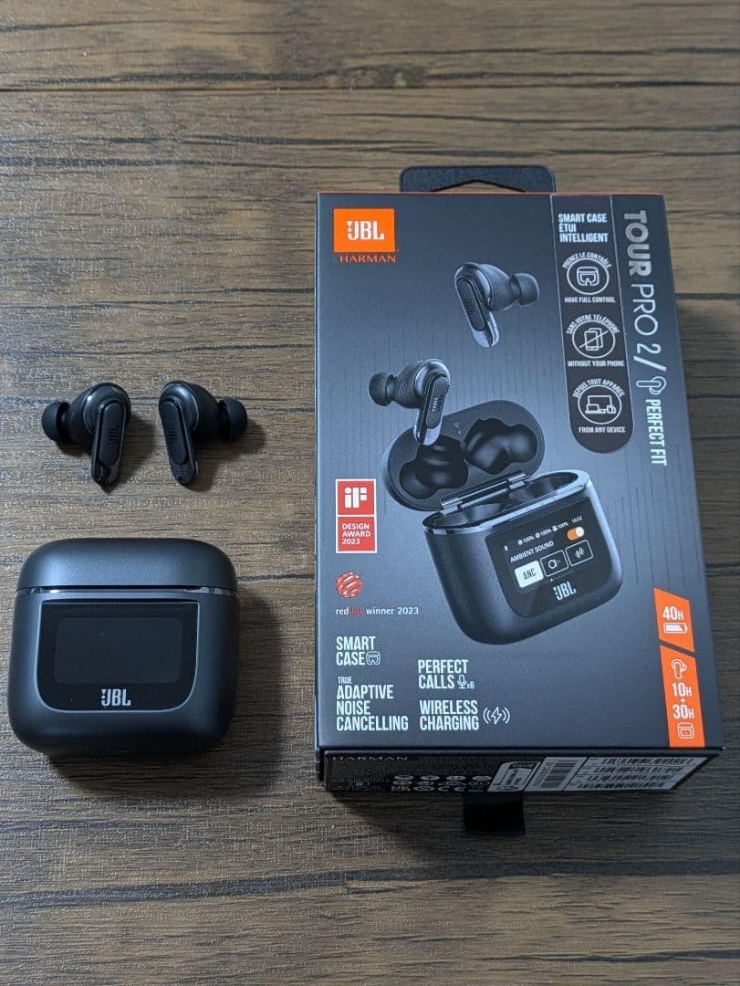 JBL TOUR PRO 2 ワイヤレスイヤホン ブラック