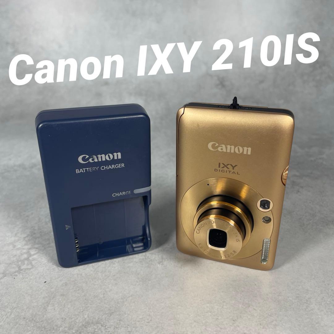 ✨美品✨ Canon IXY 210IS イクシー ゴールド デジタルカメラ
