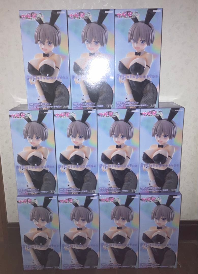 宇崎ちゃんは遊びたい！　宇崎花　フィギュア　BiCute Bunnies 11個