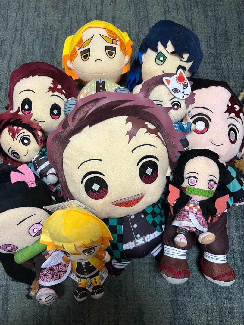 鬼滅の刃　ぬいぐるみ　時計　フィギュア　まとめ売り